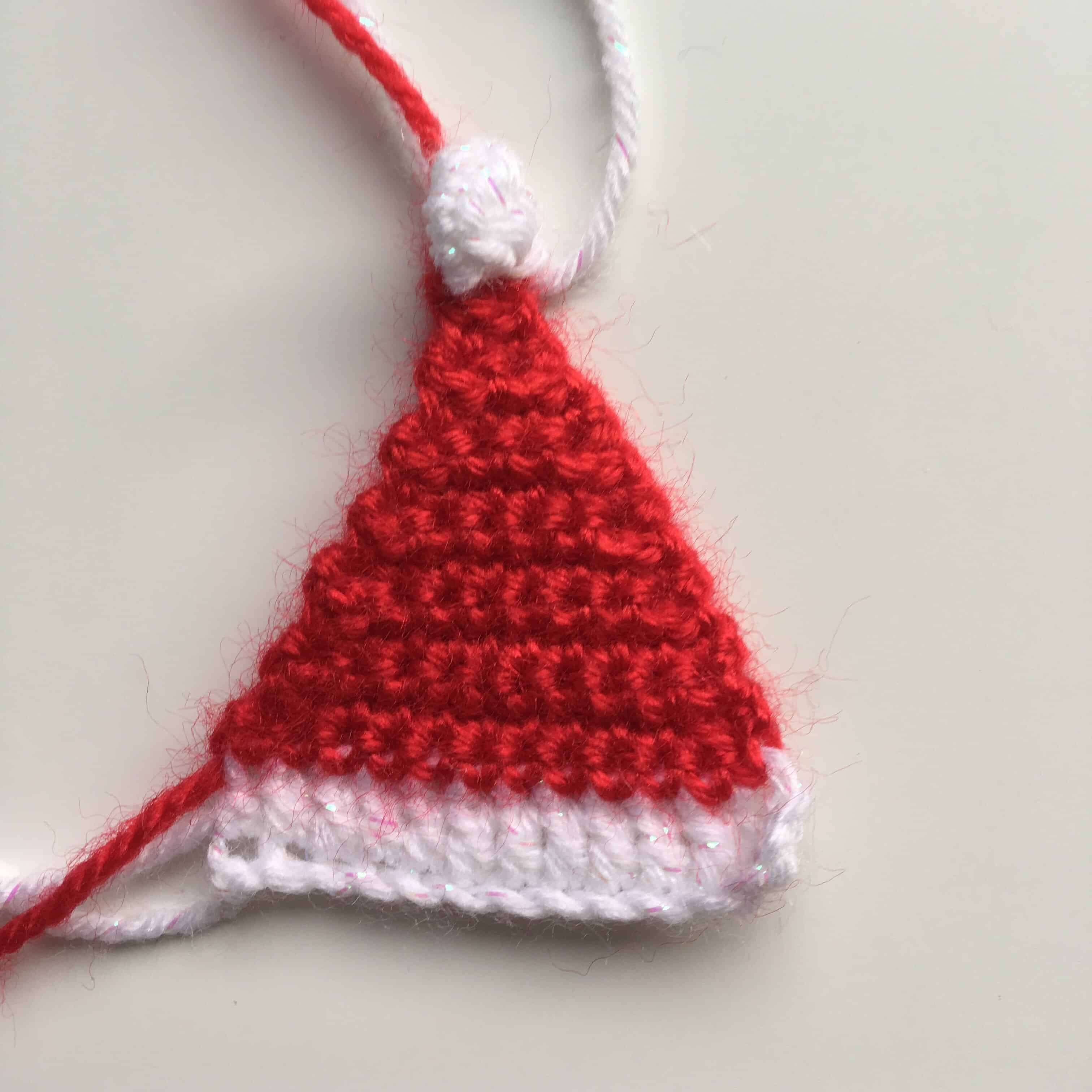 Free Santa hat crochet pattern 