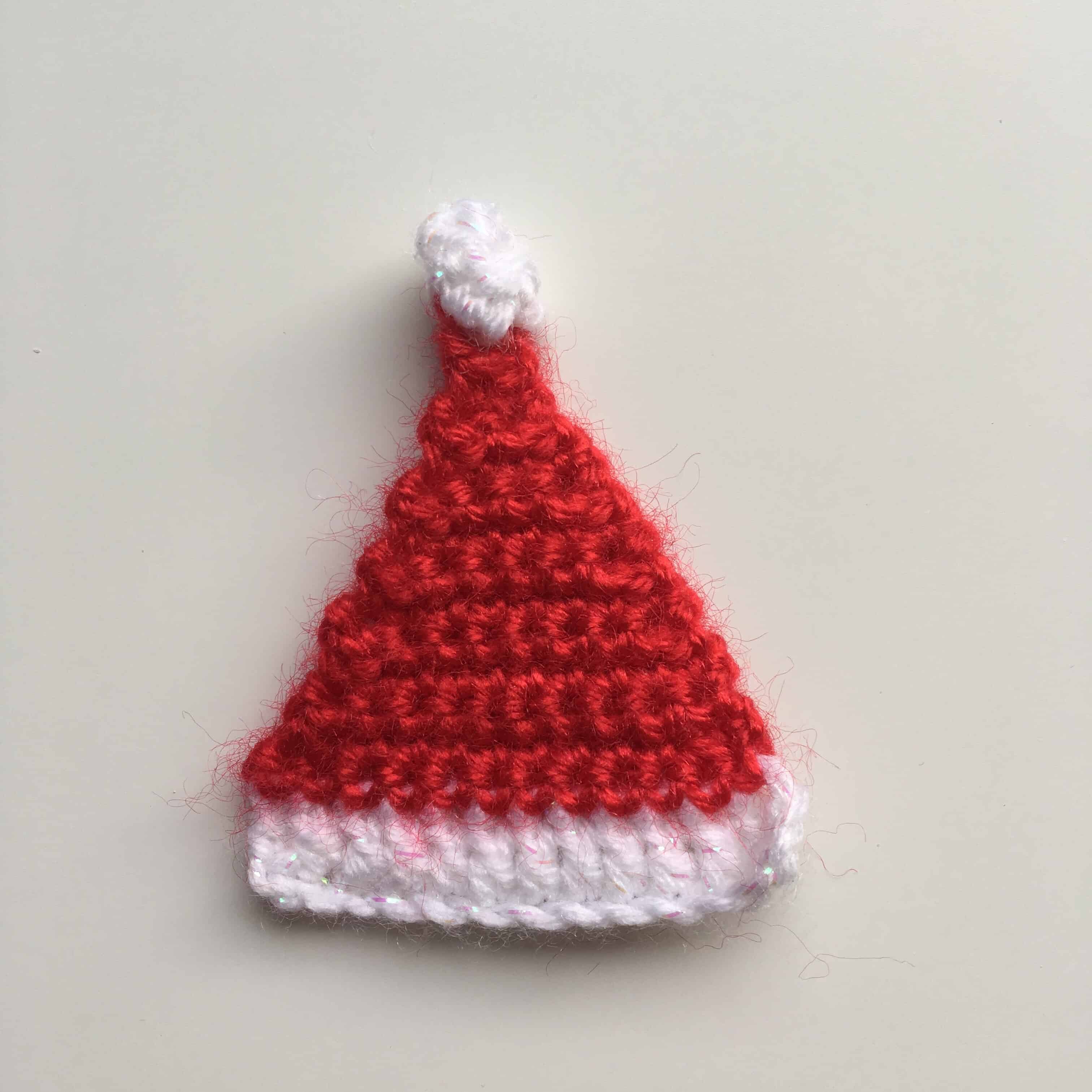 Free Santa hat crochet pattern 