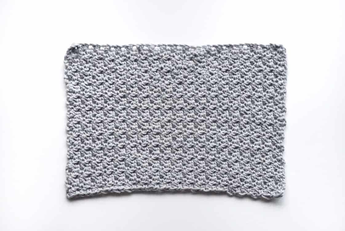 Crochet face cloth pattern