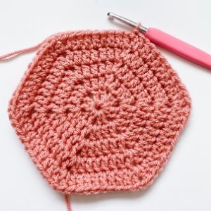 Crochet hexagon blanket pattern