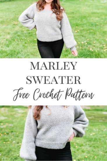 Marley Crochet Sweater Pattern