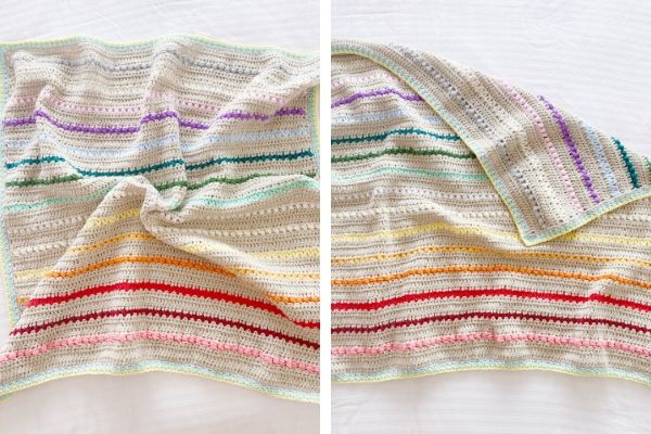 Summer Stash Crochet Blanket Pattern