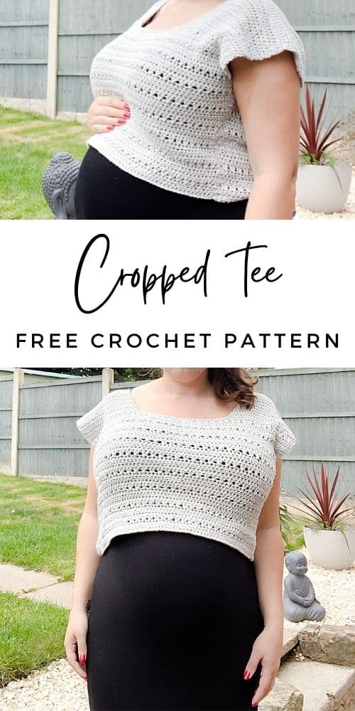 Free Sleeveless Top Crochet Pattern - Burgundy and Blush