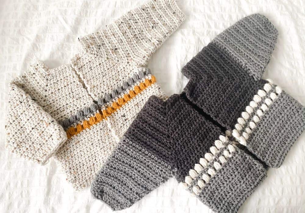 Baby Bobble Cardigan Crochet Pattern