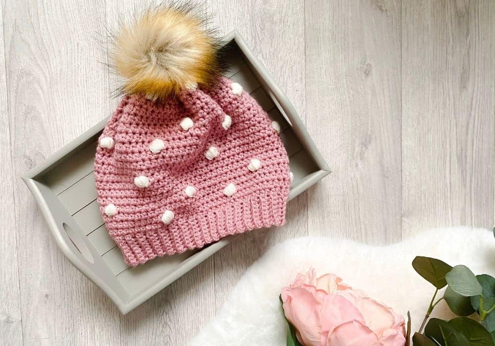 Bobble Beanie Crochet Pattern